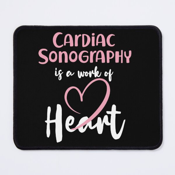 Item preview, Cardiac Sonography Funny Quote Heart Echocardiographer designed and sold by LAXIR.
