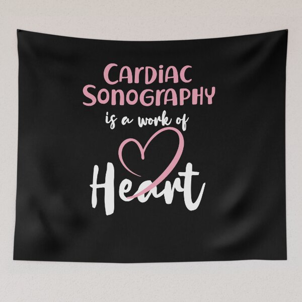 Item preview, Cardiac Sonography Funny Quote Heart Echocardiographer designed and sold by LAXIR.