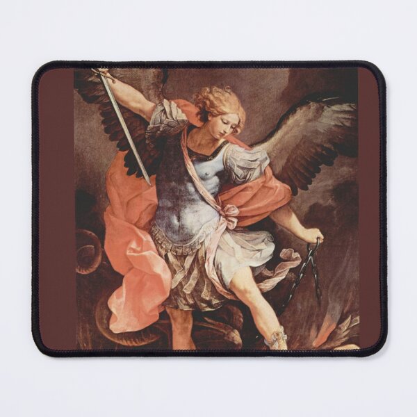 Item preview, St Michael the Archangel (San Miguel Arcangel ) Guido Reni designed and sold by neteor.