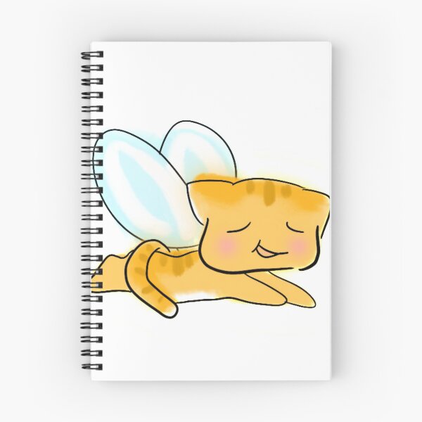Item preview, relaxed cat fairy designed and sold by kimbasmama.