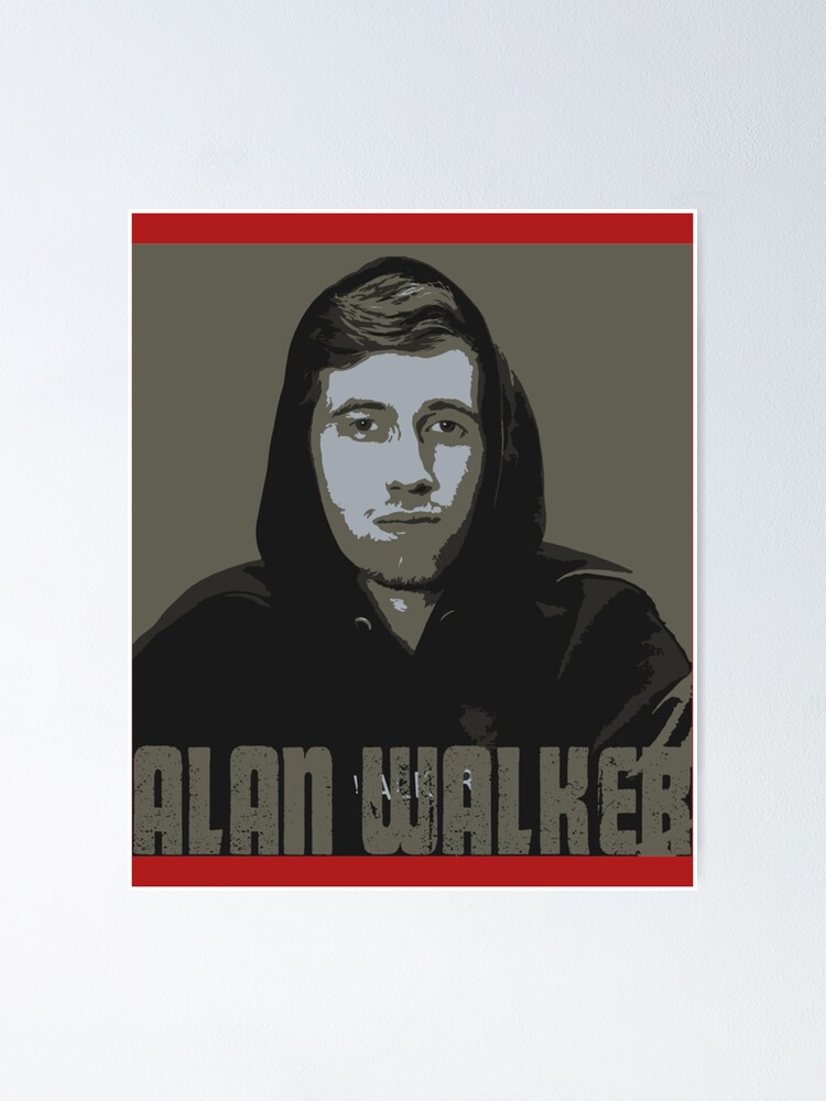 Dynamiek huichelarij Norm Alan Walker illustration ,Alan Walker art " Poster for Sale by Bandillero |  Redbubble