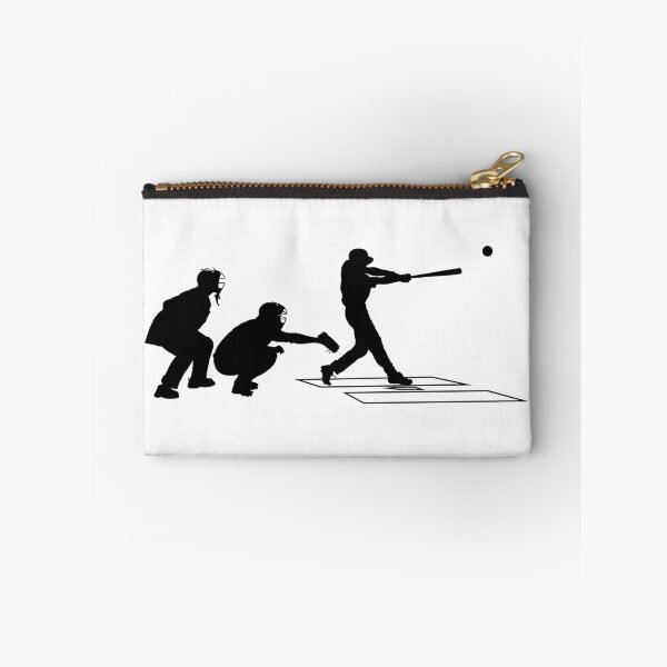 Item preview, Baseball catcher, batter and umpire in ready position to playing. Baseball Home Plate umpire, catcher, batter at work on baseball field  designed and sold by Marcin Adrian.