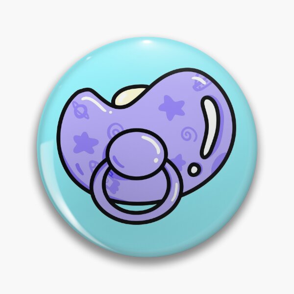 Item preview, Paci Pride Purple Space designed and sold by PaddedLittleBoy.