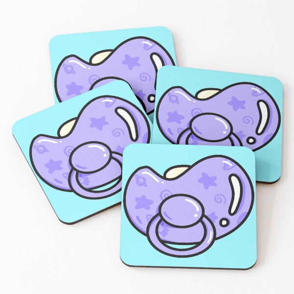 Item preview, Paci Pride Purple Space designed and sold by PaddedLittleBoy.