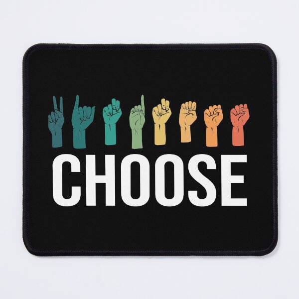 Item preview, Choose Kindness Hand Sign Language Teachers Retro Interpreter ASL designed and sold by kindxinn.