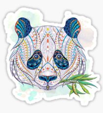 Ethnic Highly Detailed Panda Sticker