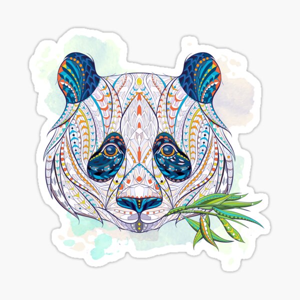 Item preview, Ethnic Highly Detailed Panda designed and sold by maverickinfanta.