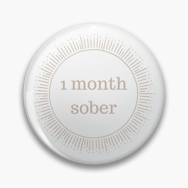 Item preview, 1 month sober designed and sold by MagdalenaRulez.