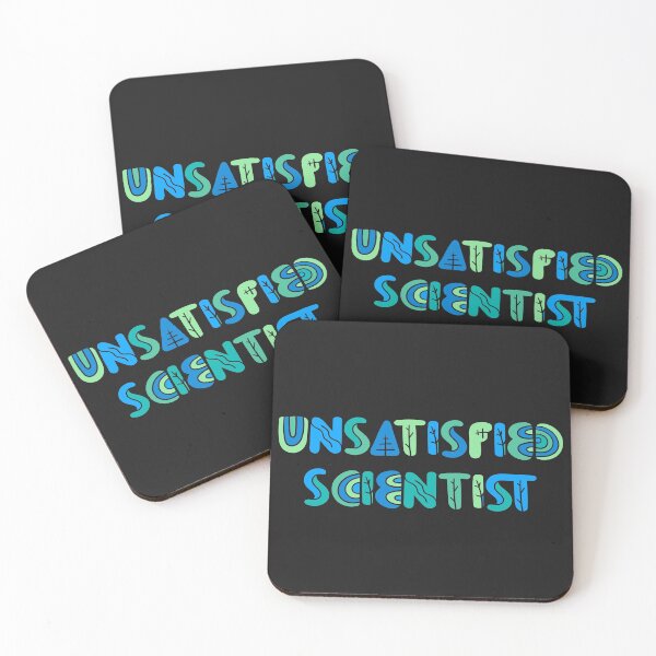 Item preview, Unsatisfied Scientist -Blue designed and sold by Chubuter.