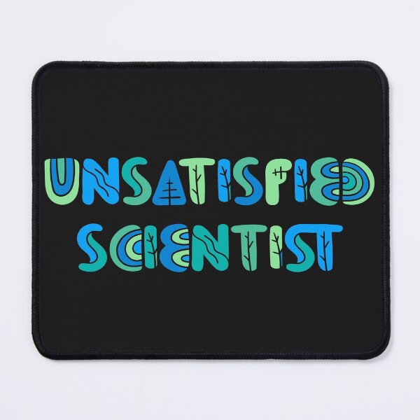 Item preview, Unsatisfied Scientist -Blue designed and sold by Chubuter.