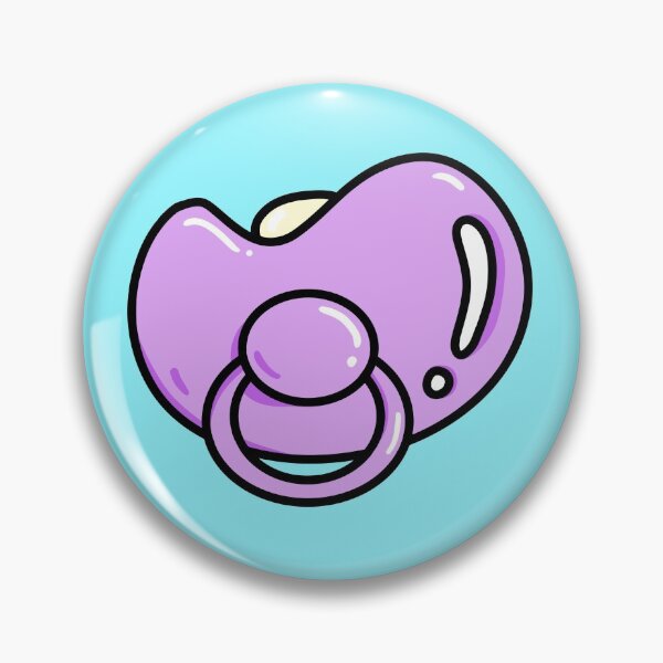 Item preview, Paci Pride Violet designed and sold by PaddedLittleBoy.