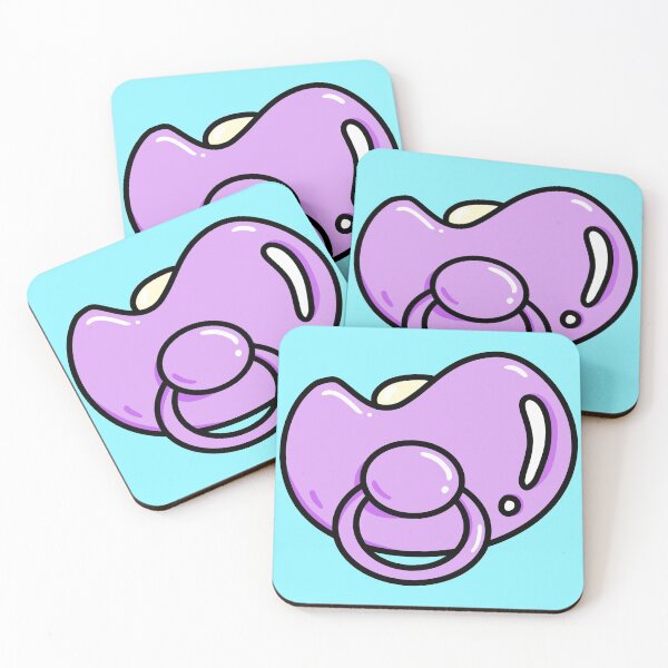 Item preview, Paci Pride Violet designed and sold by PaddedLittleBoy.