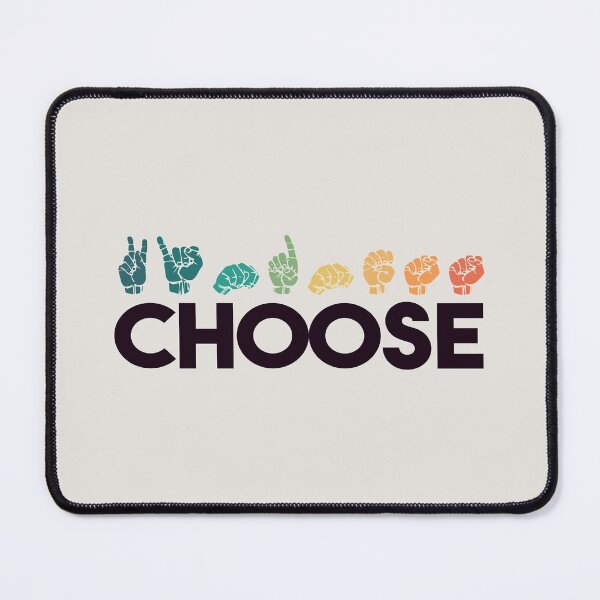 Item preview, Choose Kindness Hand Sign Language Teachers Retro Interpreter ASL designed and sold by kindxinn.