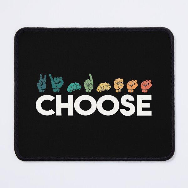 Item preview, Choose Kindness Hand Sign Language Teachers Retro Interpreter ASL designed and sold by kindxinn.
