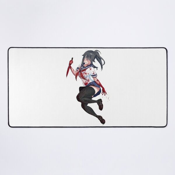 Yandere Simulator Osana Najimi (Uniform 6) Hemmed Mouse Mat for