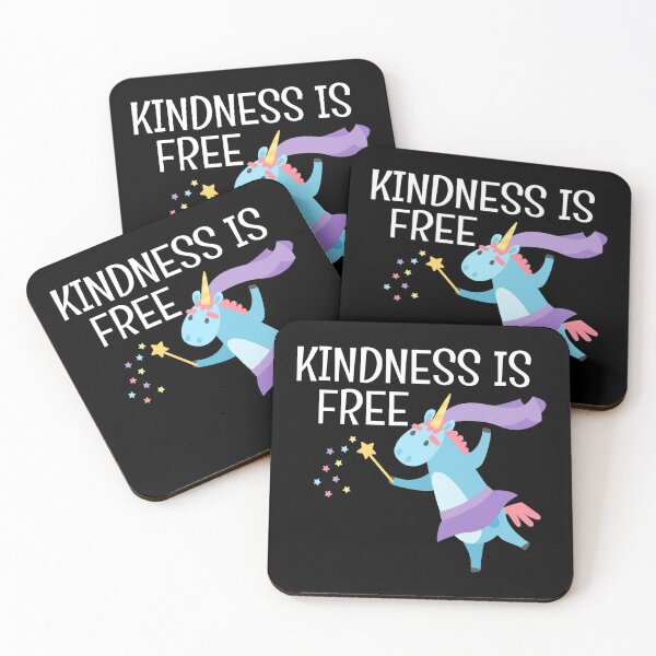Item preview, Kindness Is Free Unicorn designed and sold by lisaamakye.