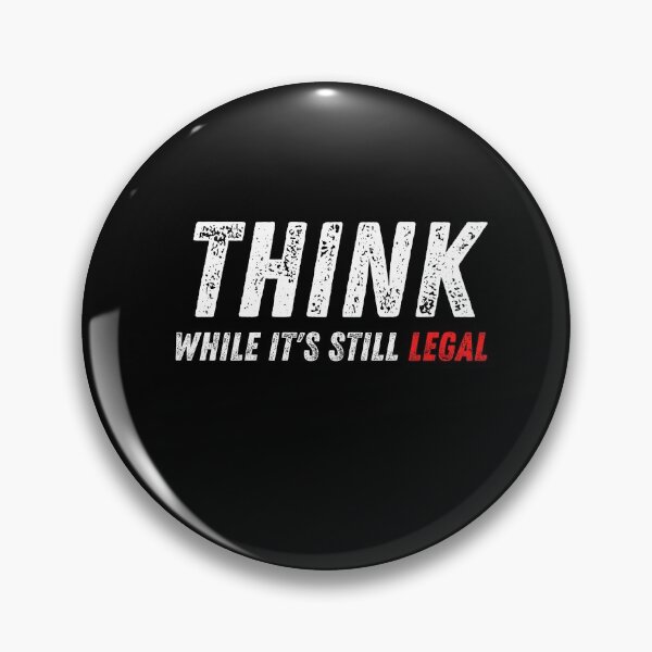 Item preview, Think While It's Still Legal Graphic Periodic  designed and sold by StarByAsem.