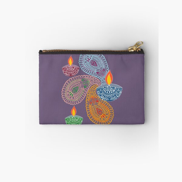 Item preview, Diwali - Paisleys and Lamps designed and sold by MitaDreamDesign.