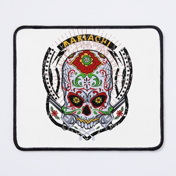 Item preview, Mariachi Skull designed and sold by SpotWarehouse.