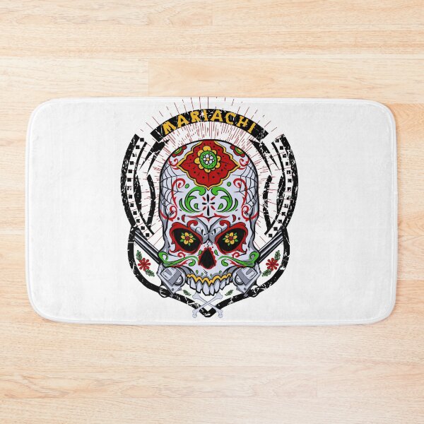 Item preview, Mariachi Skull designed and sold by SpotWarehouse.