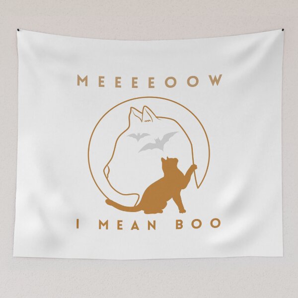 Item preview, Meow I Mean Boo designed and sold by MYNTLYF.