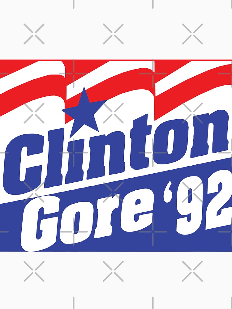 clinton 92 shirt