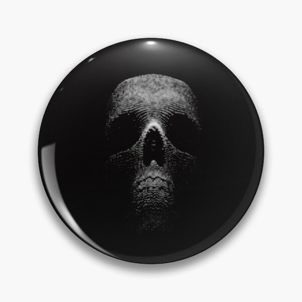 Item preview, Distorted Rising Skull designed and sold by WearWolfDesigns.