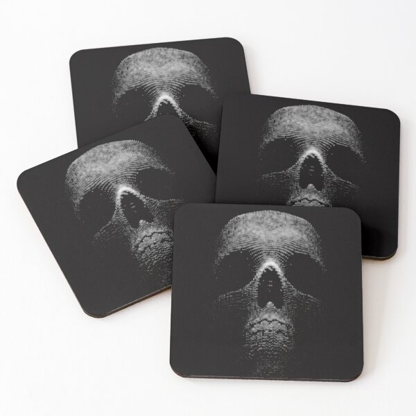 Item preview, Distorted Rising Skull designed and sold by WearWolfDesigns.