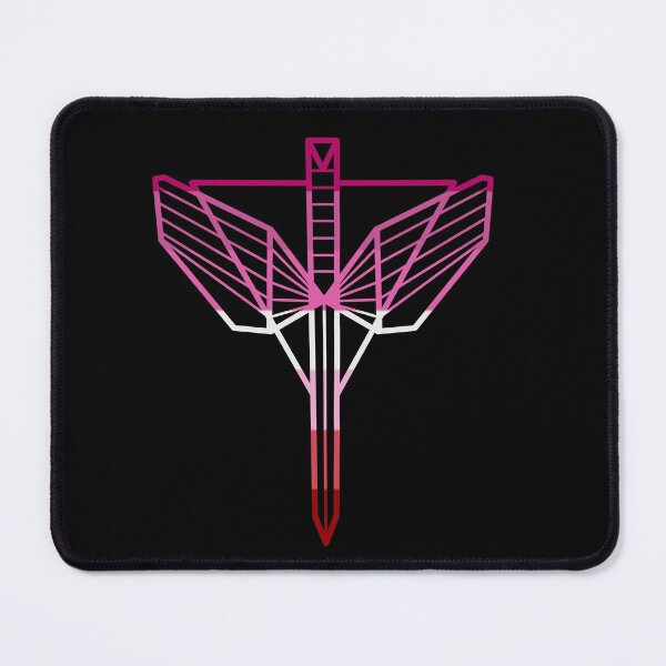 Item preview, The angel’s shield - lesbian designed and sold by geekartistry.
