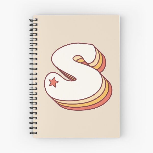 Item preview, Letter S Retro designed and sold by OkihanaShop.
