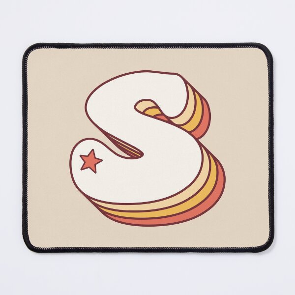 Item preview, Letter S Retro designed and sold by OkihanaShop.