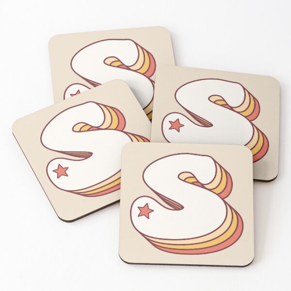 Item preview, Letter S Retro designed and sold by OkihanaShop.