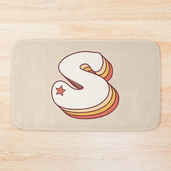 Item preview, Letter S Retro designed and sold by OkihanaShop.
