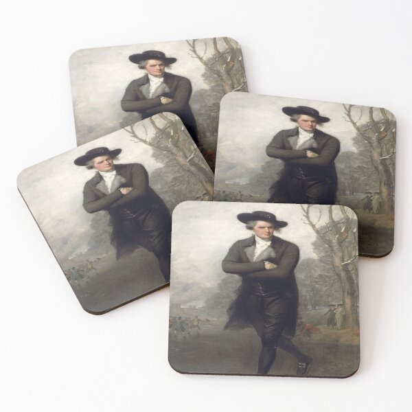 Item preview, Gilbert Stuart's Portrait of a Gentleman Skating designed and sold by mosfunky.