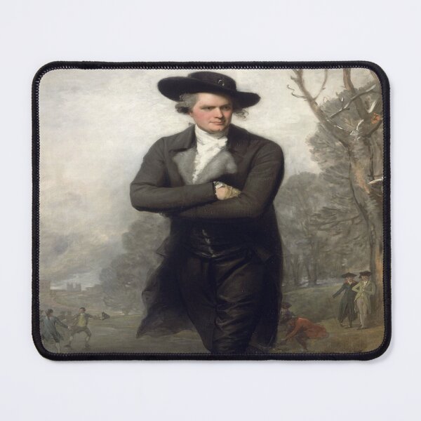Item preview, Gilbert Stuart's Portrait of a Gentleman Skating designed and sold by mosfunky.