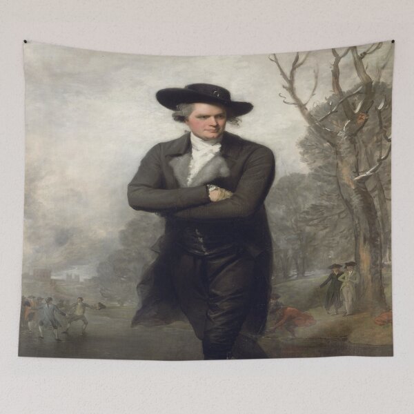 Item preview, Gilbert Stuart's Portrait of a Gentleman Skating designed and sold by mosfunky.