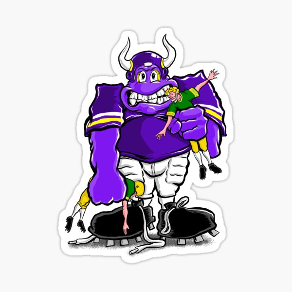 VIKING PURPLE PEOPLE EATER Sticker