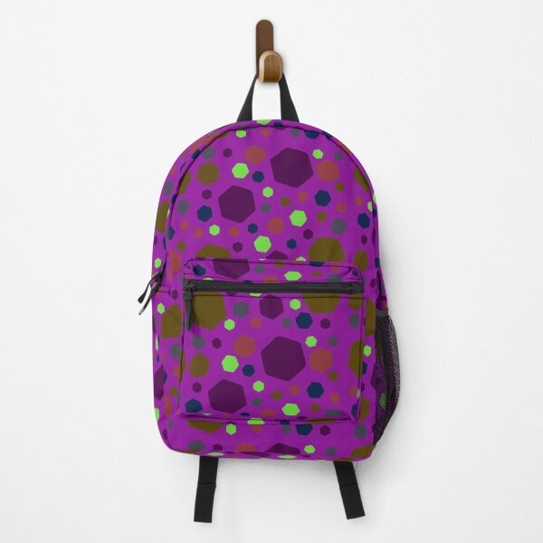 Item preview, HEXA PURPLE GREEN PATTERN designed and sold by CreativeLabArt.