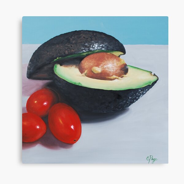 Item preview, Avocado and Cherry Tomatoes designed and sold by Emily Page Art.