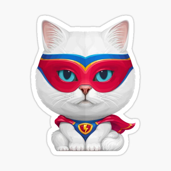 Item preview, Superhero Cat designed and sold by anmlz.