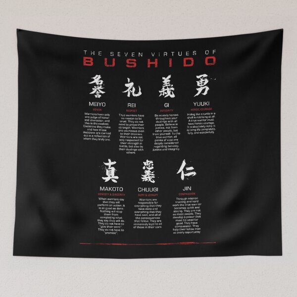 Item preview, Bushido Code Black designed and sold by Nikita Abakumov.