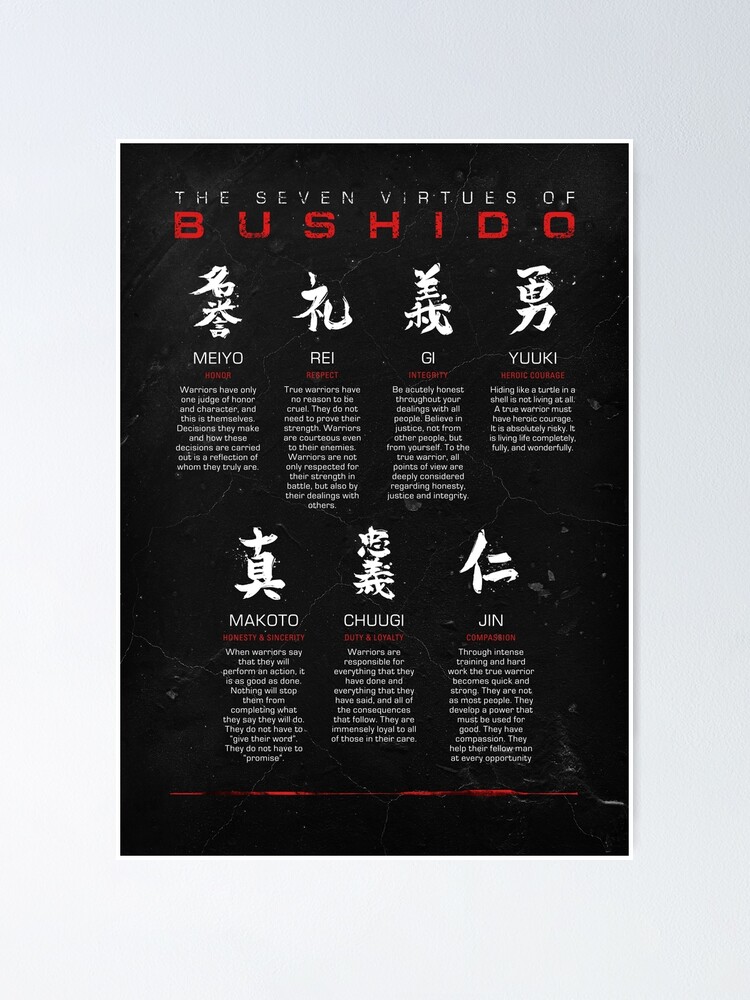 ⭕️LIMITED 30⭕️ BLOODSPORT BUSHIDO POSTER Bloodsport Bushido