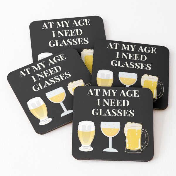 Item preview, At My Age I Need Glasses designed and sold by charmshop.