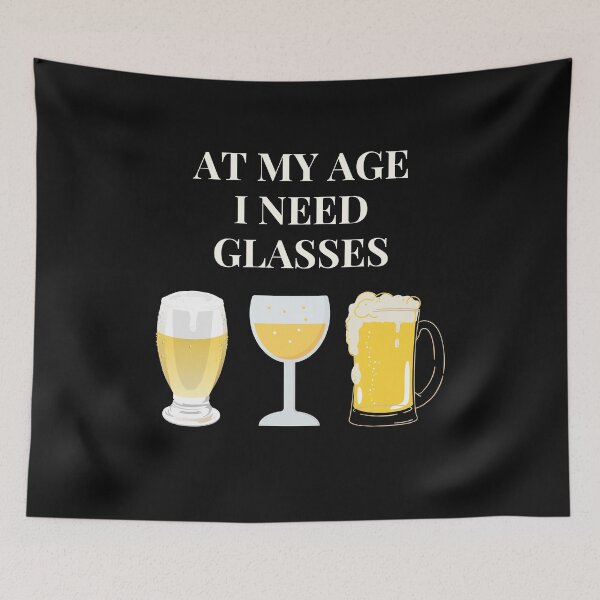 Item preview, At My Age I Need Glasses designed and sold by charmshop.