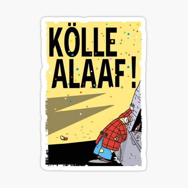 Cologne Carnival Sticker