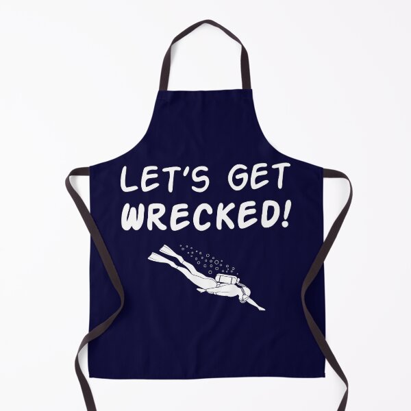 Item preview, Funny Scuba Diving - Let’s Get Wrecked designed and sold by careerdesigns.