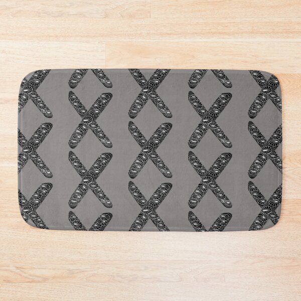 Item preview, X letter in zentangle style designed and sold by kreativeadern.