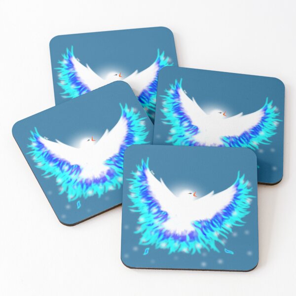 Item preview, Angelic Dove of Fire (Blue Fire) designed and sold by IgniteWithin.