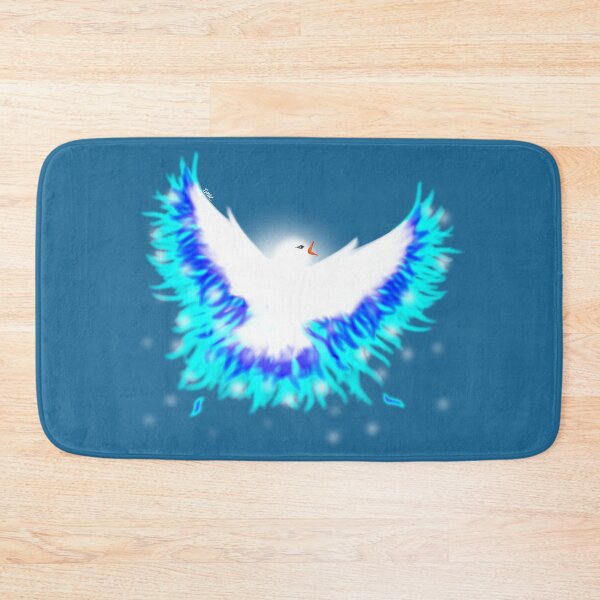Item preview, Angelic Dove of Fire (Blue Fire) designed and sold by IgniteWithin.