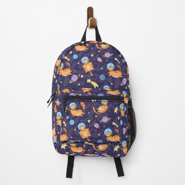 Item preview, outer space cat pattern designed and sold by Kmerchdesign.